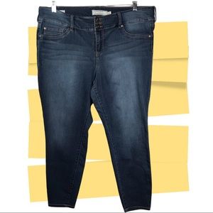 Torrid Jeans Dark Wash Jeggings Five Pocket Size 20S EUC
